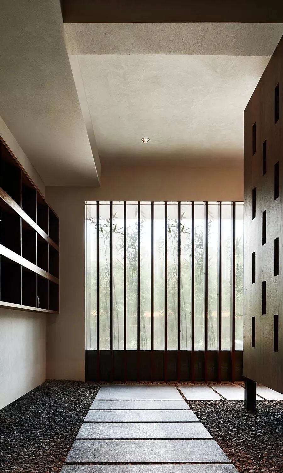 江南风园林中式餐厅设计方案,餐饮空间设计现代新中式