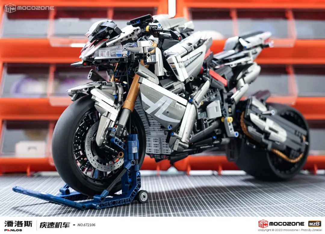 积木摩托车测评,纳扎雷摩托车积木测评