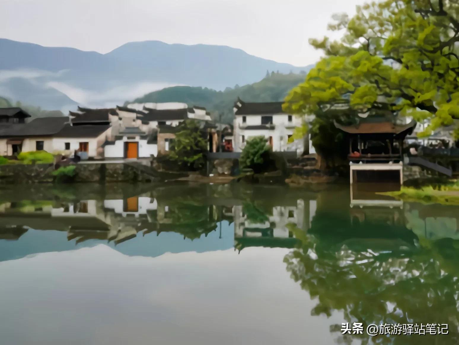 江西江湾景区旅游攻略,江西婺源江湾风水宝地