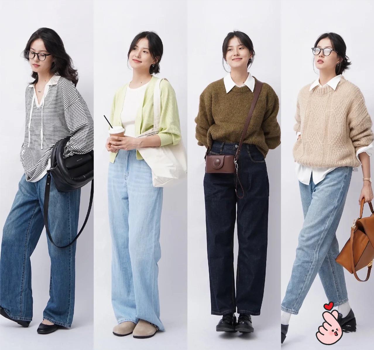 胶囊衣橱基本款日常穿搭,这才是普通人的穿搭