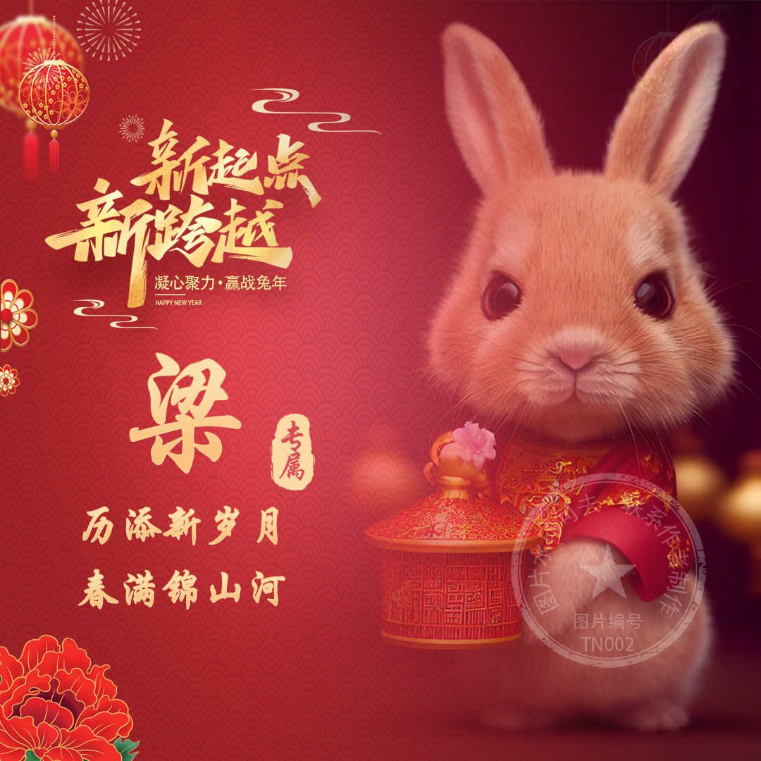 取图新年微信头像,藏头诗头像图片大全