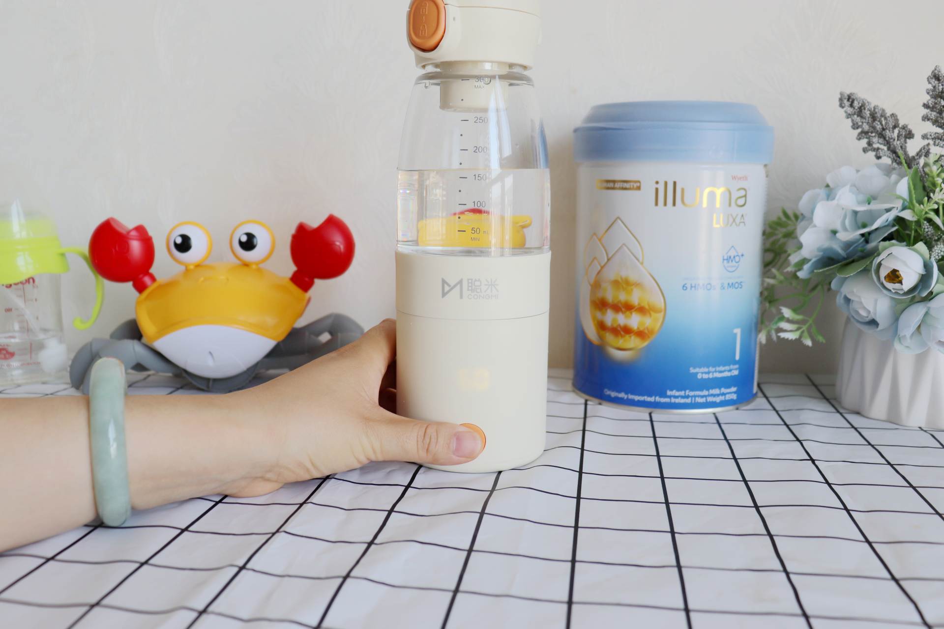 智能恒温调奶器方便携带,便携恒温调奶器无需插电排名第一