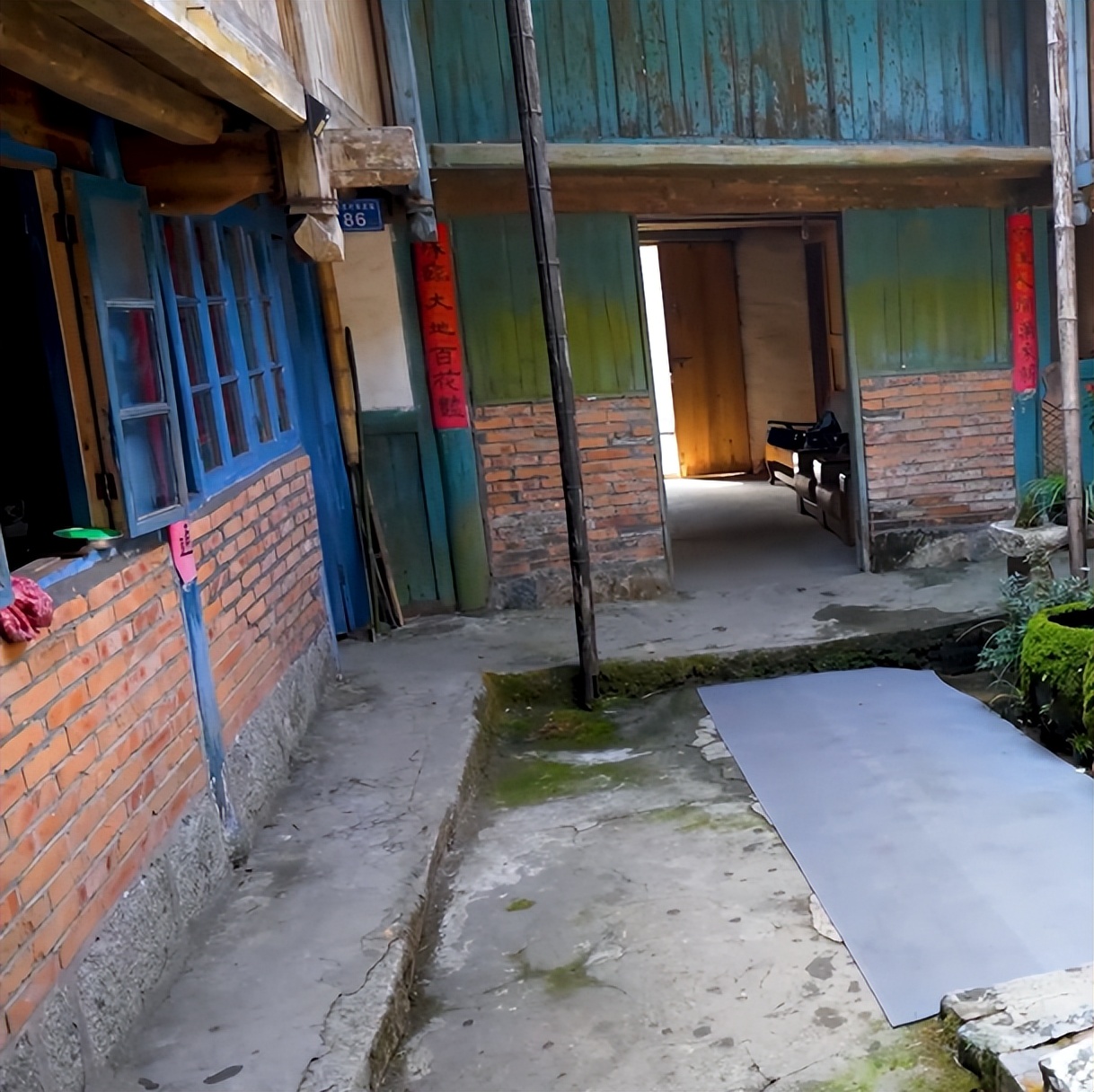 田园风光美丽的农家小院,美丽庭院装点幸福生活