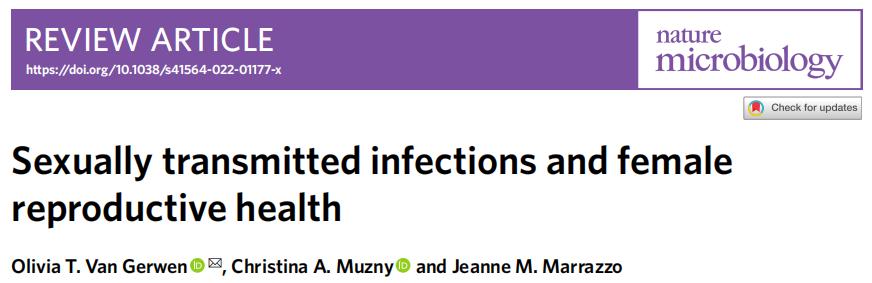 STI与女性生殖健康，以及对IVD诊断的启示