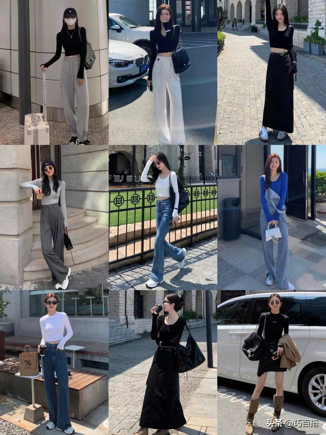 还在挑内搭的姐妹来这里集合了!80件紧身内衬,你想要的这都有