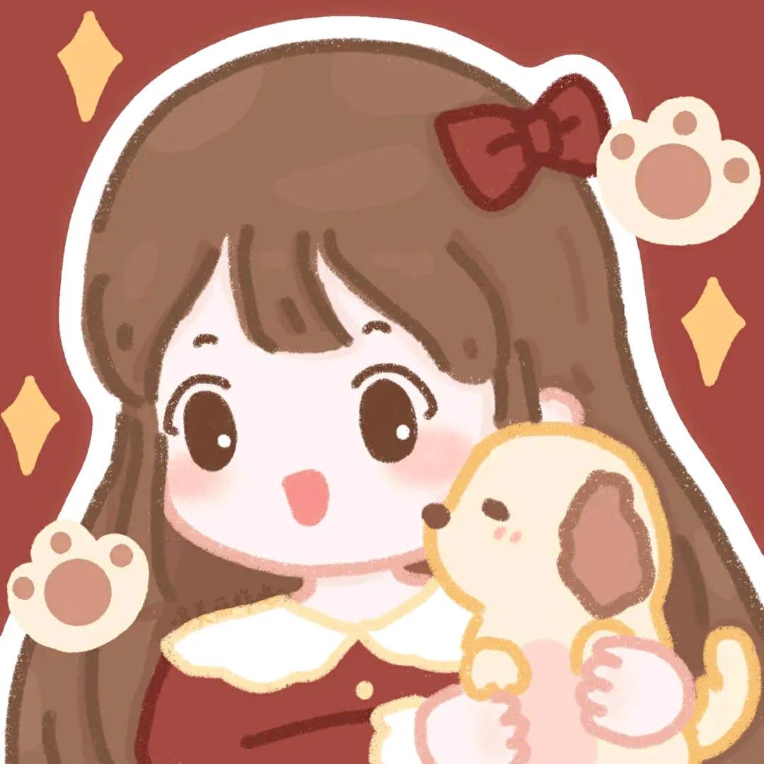 闺蜜跨年头像动漫一人一个,跨年头像女生闺蜜动漫