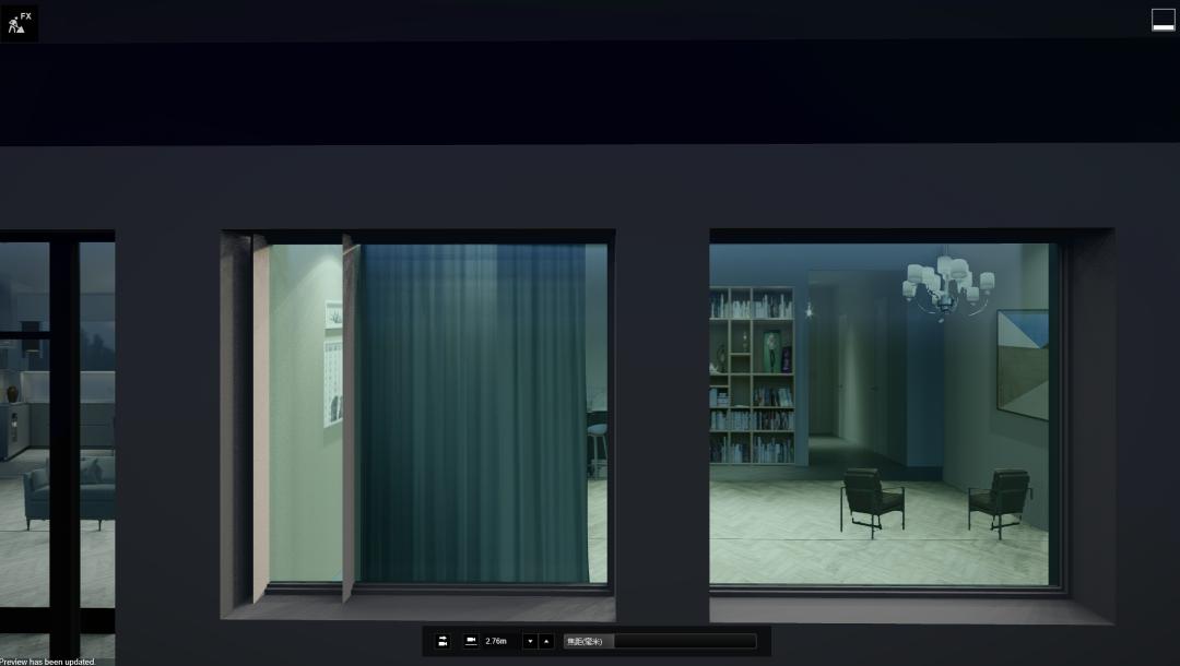 这样精美的室内橱窗竟然是贴图——exr透视贴图将颠覆你的认知