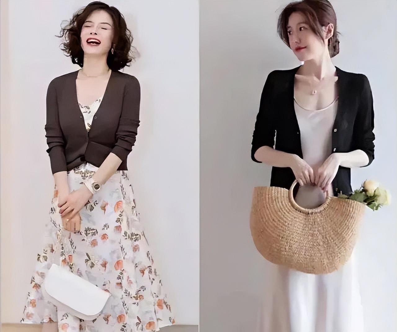 夏季穿搭女神气质优雅大方,精致优雅穿搭女生夏季