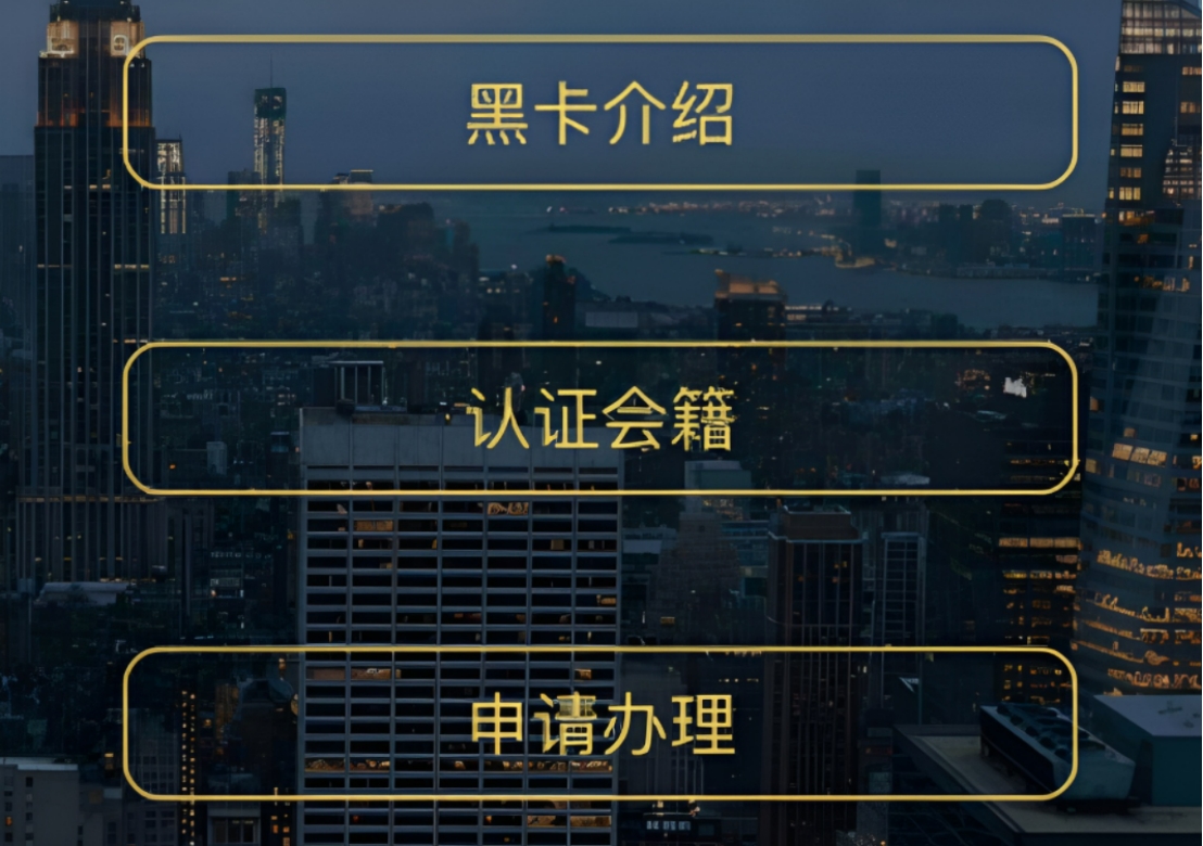 银行黑卡全球有几个银行发行,全世界只有一张的千亿额度黑卡