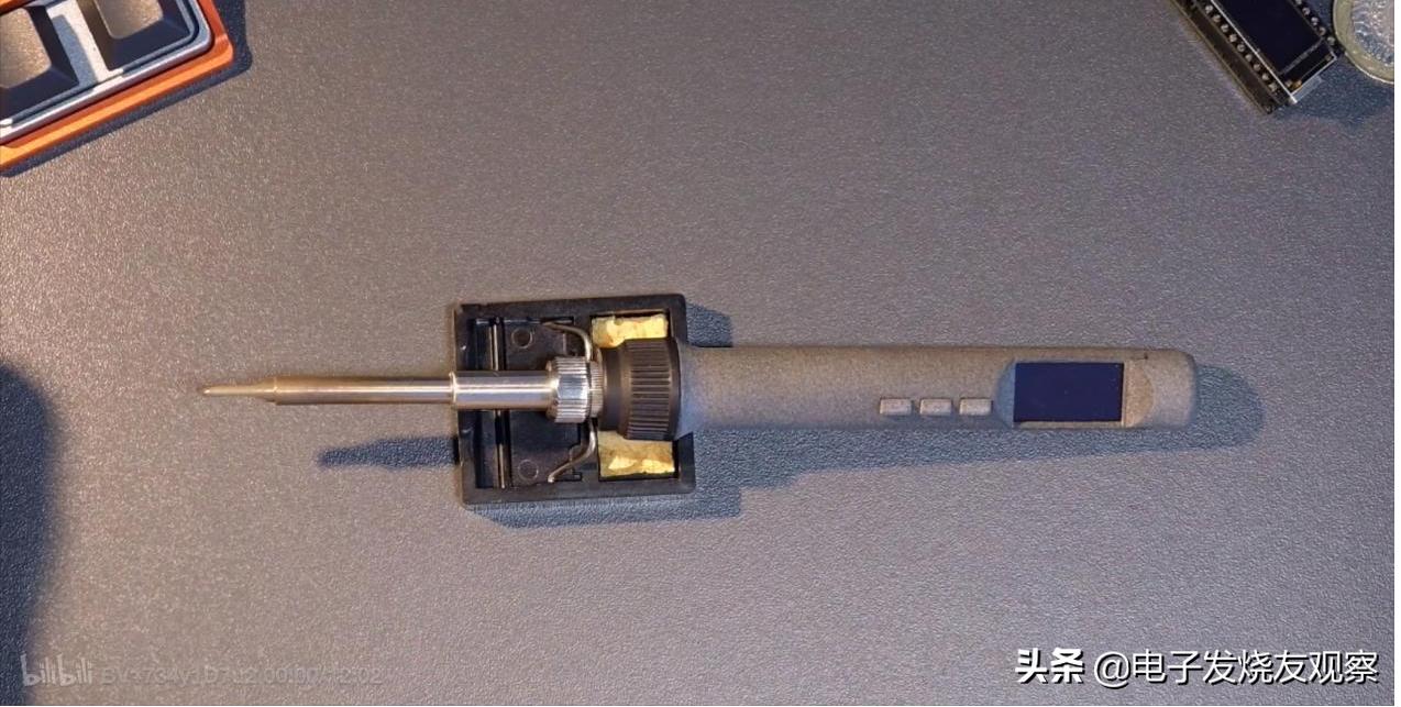 diy高频电烙铁焊接锂电大单体,数显恒温高频可调电烙铁