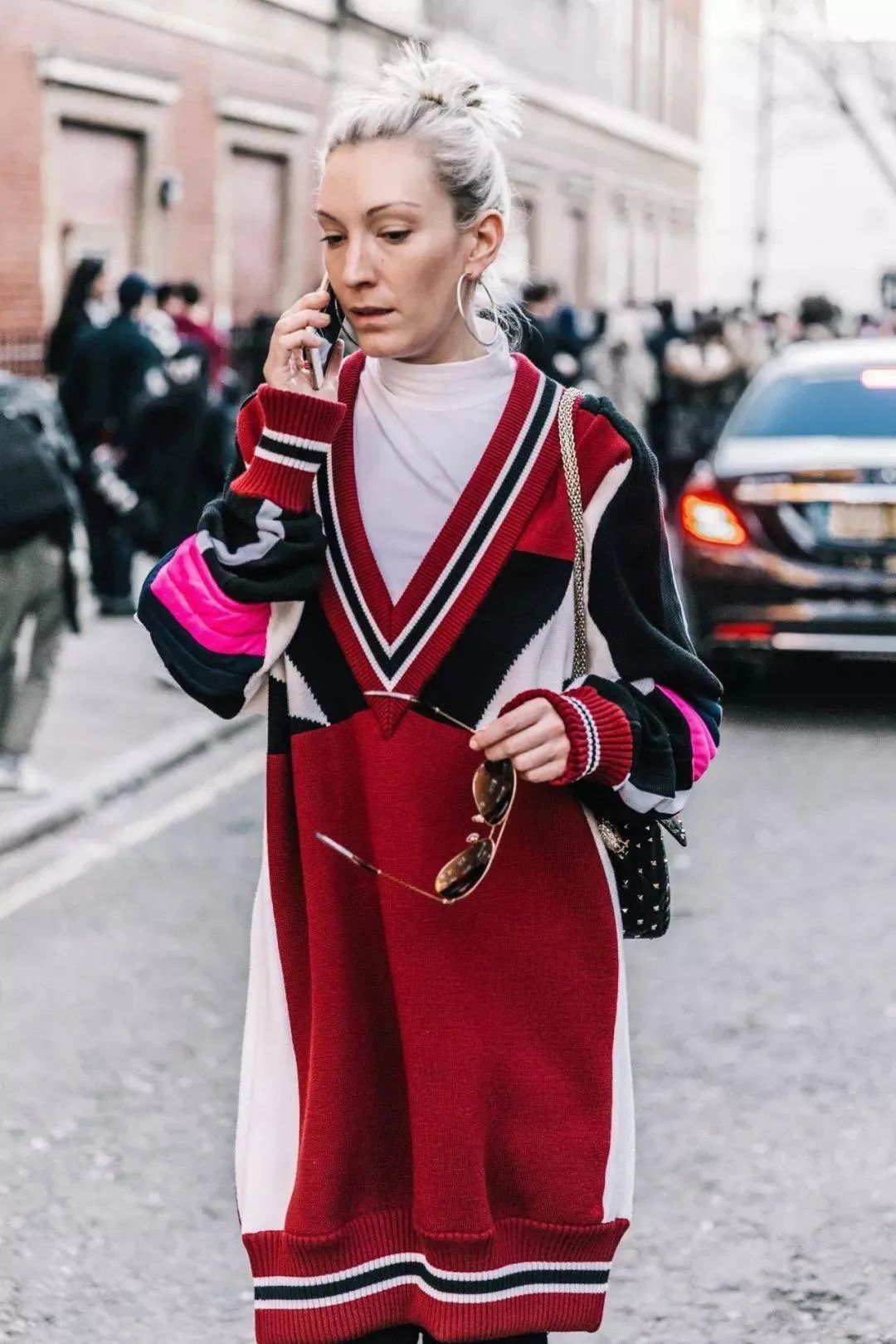 各种简单毛衣的织法,高领毛衣怎么穿才好看