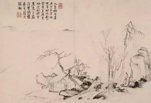 枯笔之境,枯笔之境的书法作品