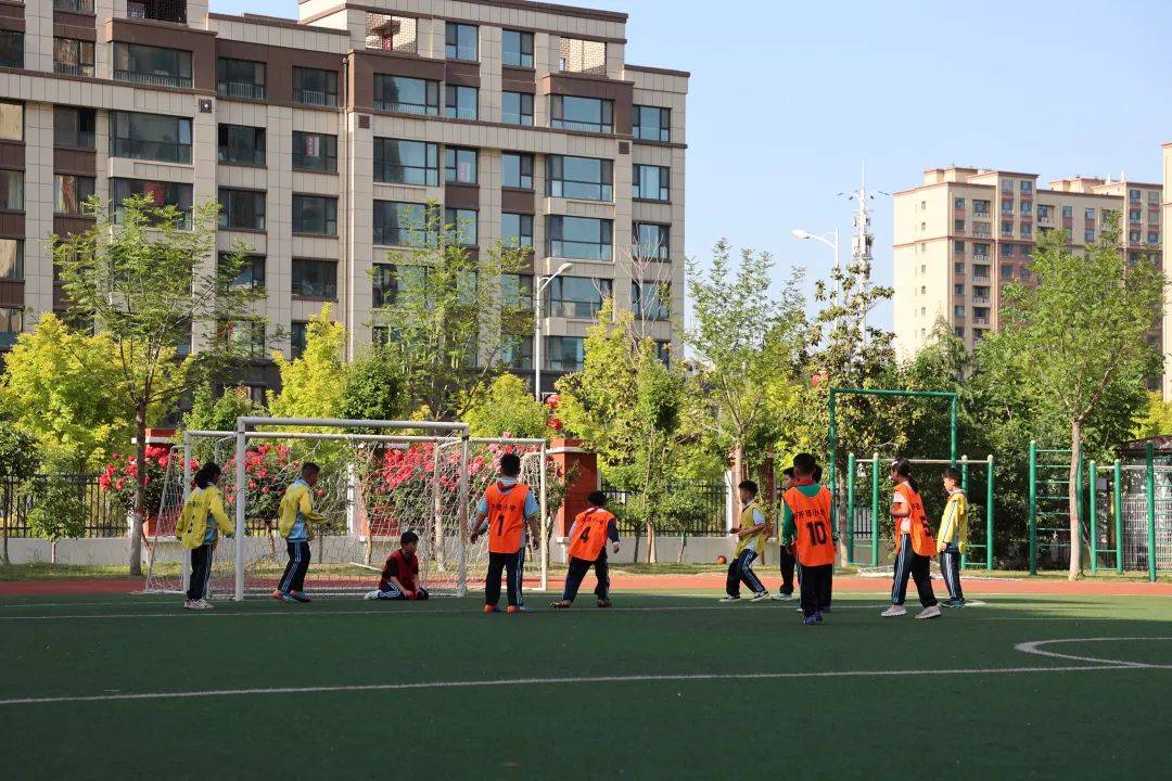 小学春季足球联赛开赛,濮阳市开德小学运动会