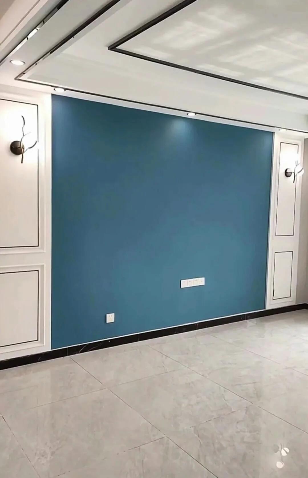 2019影视墙壁布效果图大全集,简约壁布影视墙图片大全集