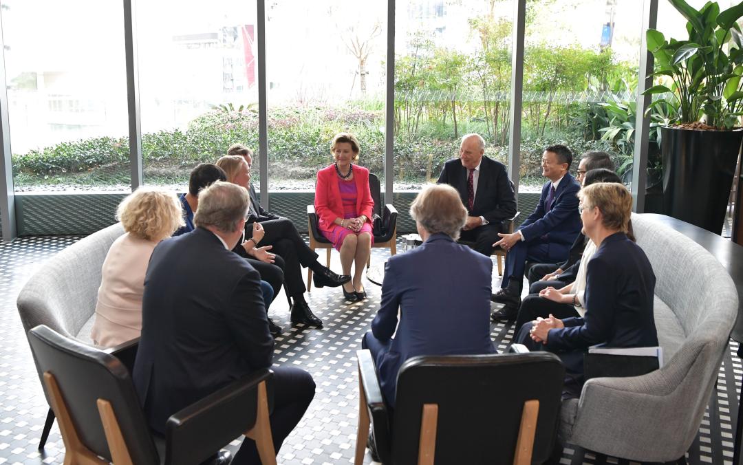 马云隐退后的公开讲话,马云退隐后首次演讲