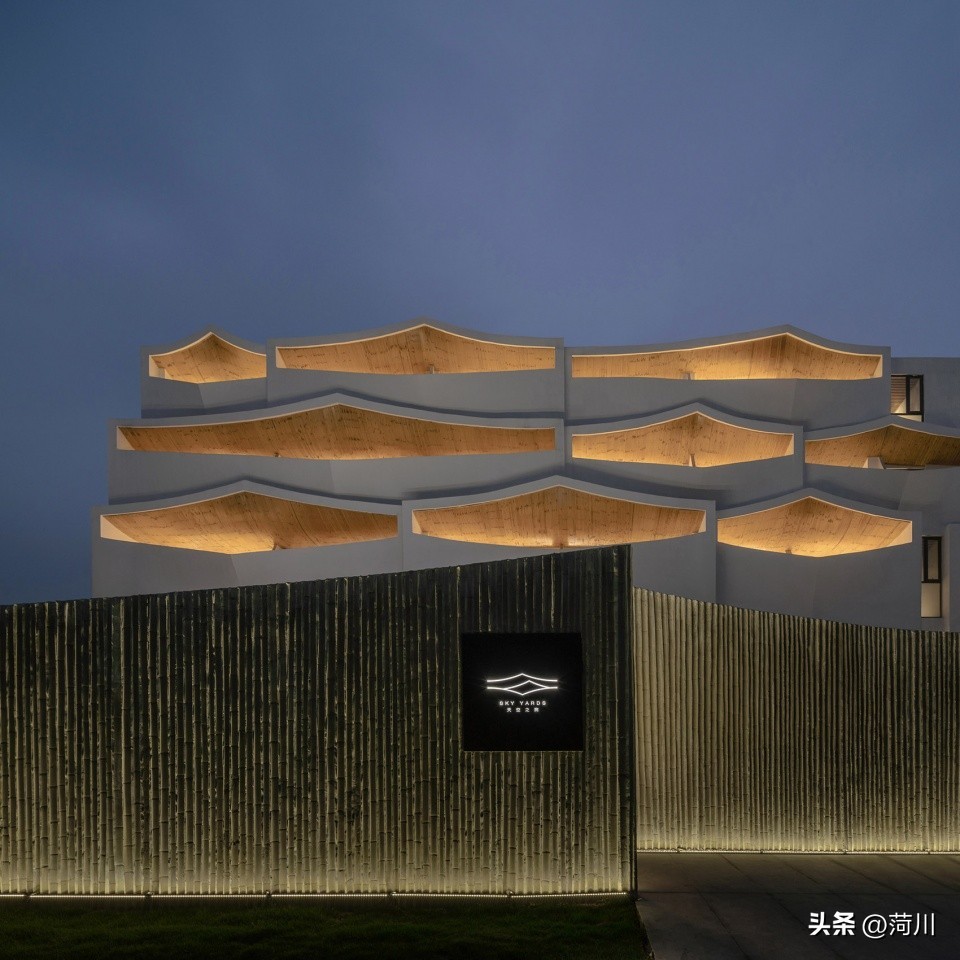 天空之院酒店夜景,天空之院酒店视频