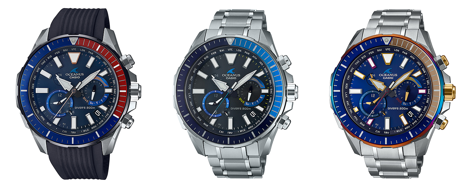 卡西欧海神oceanus系列,卡西欧海神oceanus-t100tb