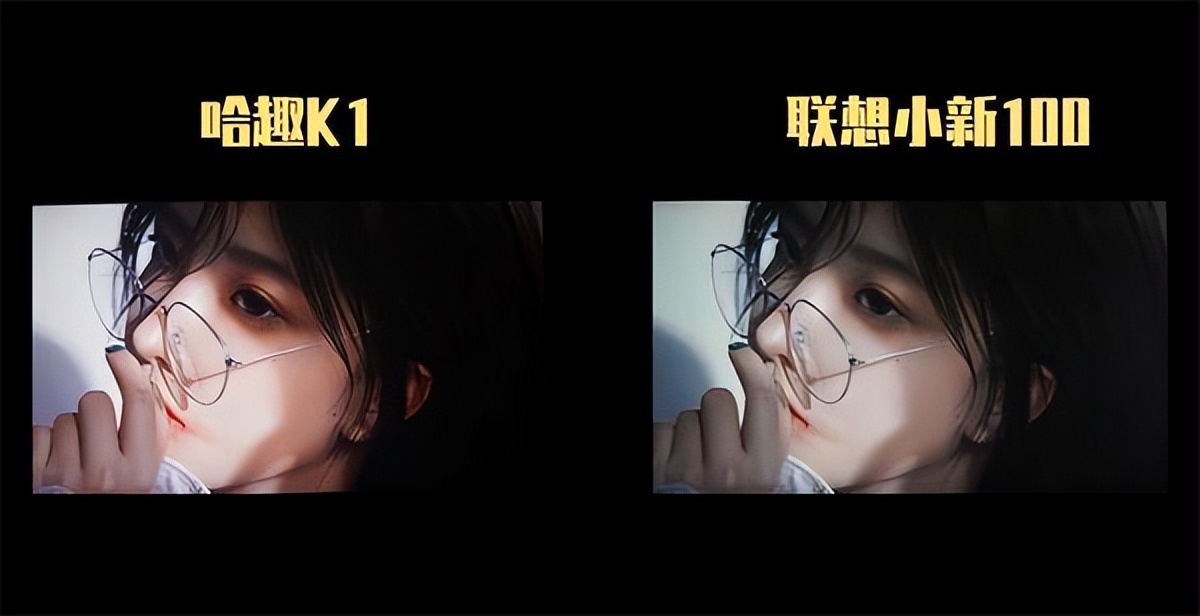 联想小新100投影和哈趣k1pro,联想小新100投影仪真实评测
