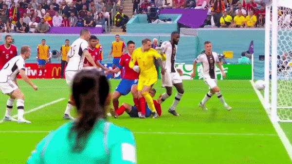 德国4-2击败哥斯达黎加进球视频,德国4比2哥斯达黎加让两球