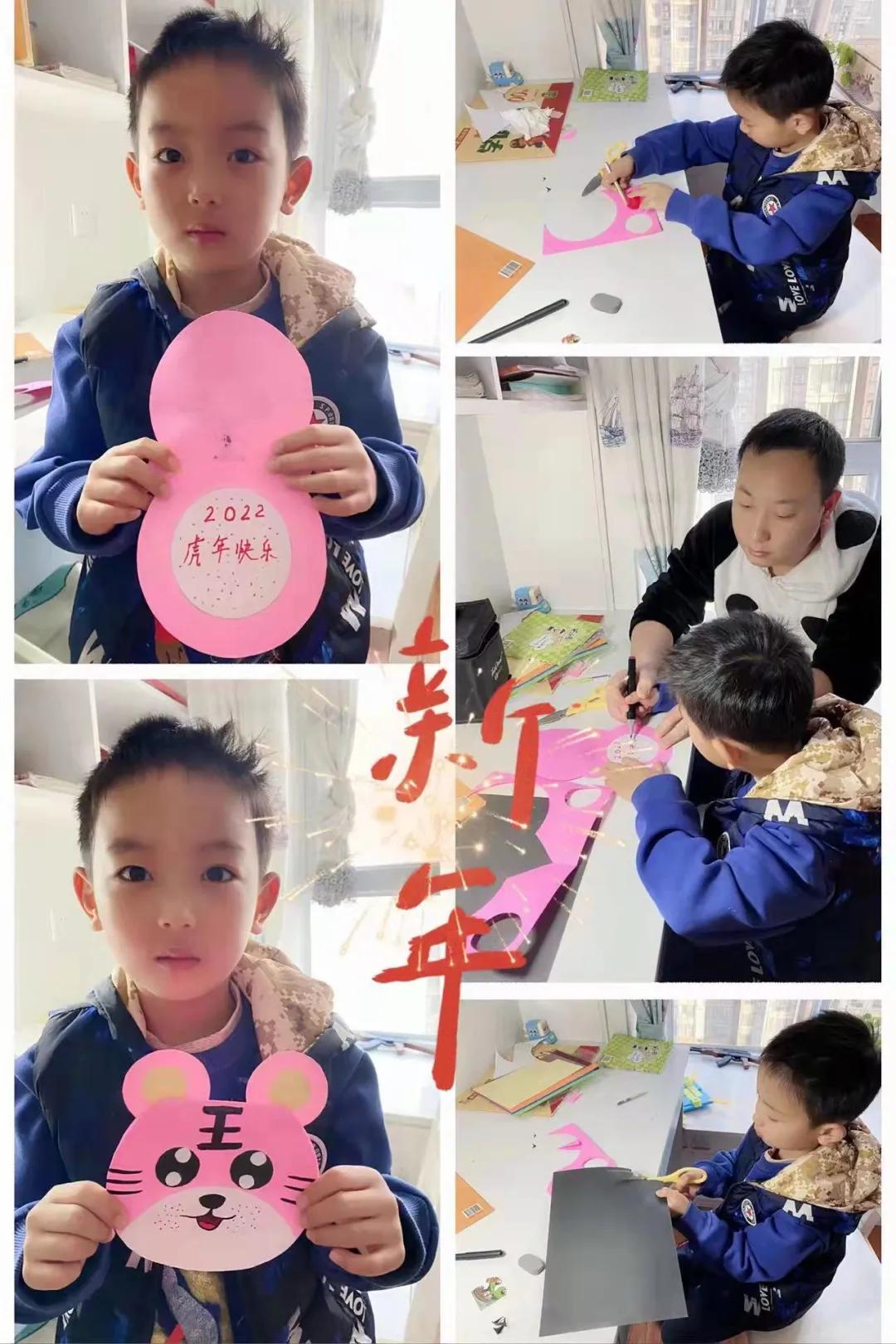 童心创意春节贺卡,小学生做好看的新年贺卡