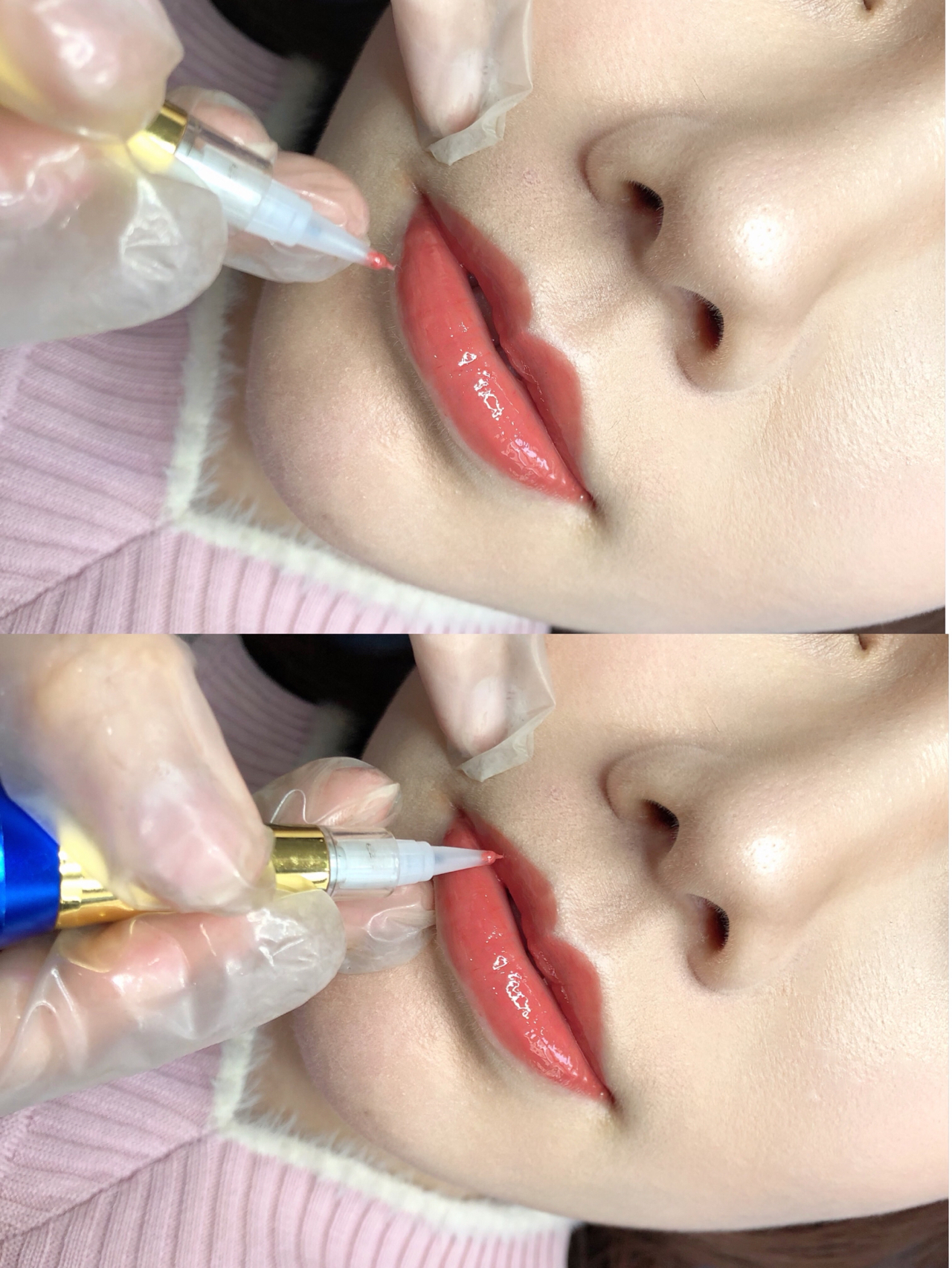 纹唇误区,五分钟纹唇的操作方法