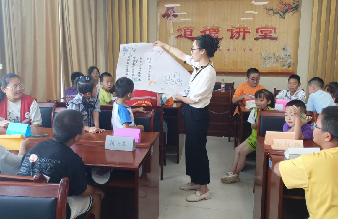 兰州新区祥和景苑社区“益”童计划暑期心灵探索营第一期——《石头汤》幸福密码探寻