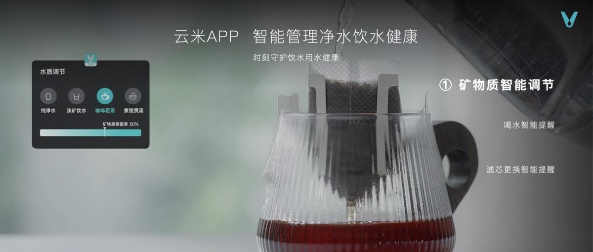 云米发布ai昆仑矿泉净水机,云米推出ai家电新品