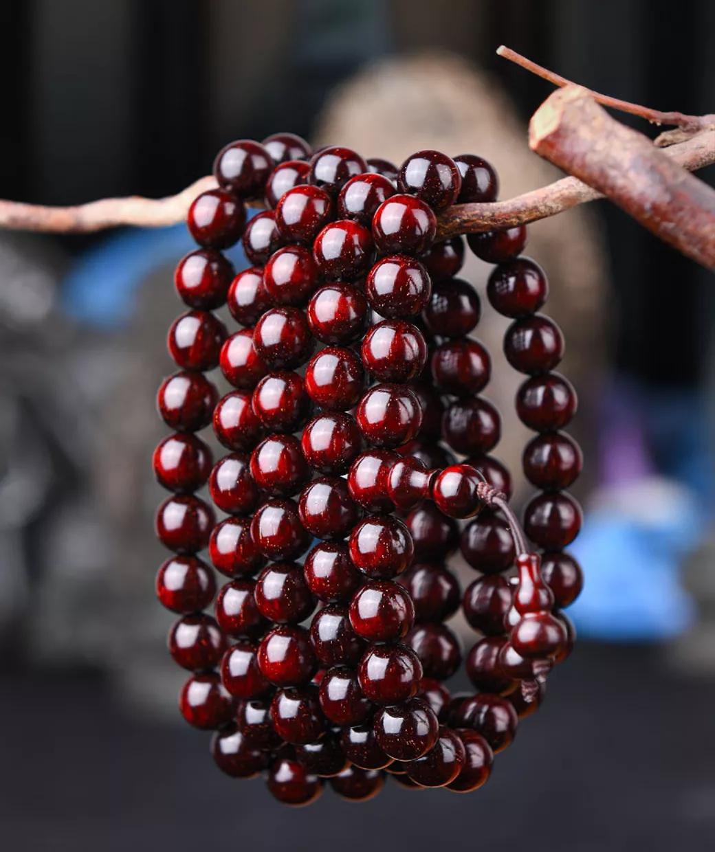 印度小叶紫檀手串价格,怎么辨别小叶紫檀手串