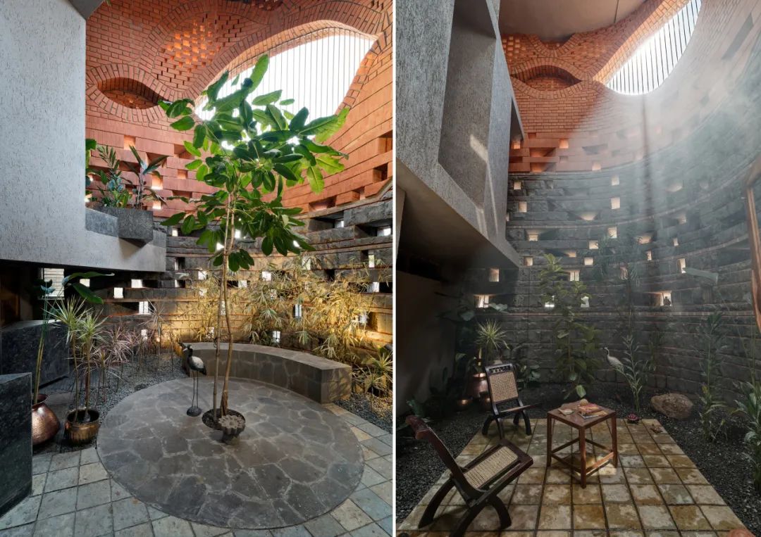 简单爱户型,红砖建筑特殊花样造型