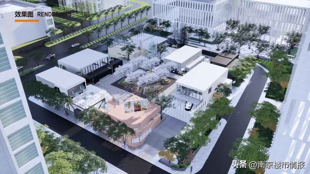 南京河西24小时不夜城,南京不夜城全景