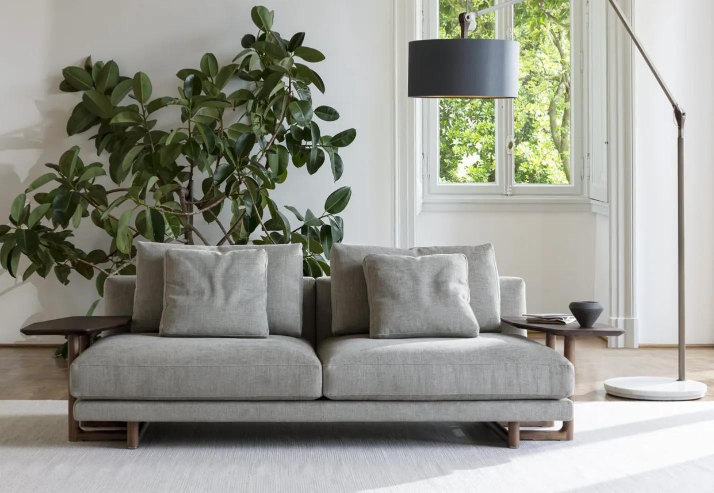 高级感意式极简实木家具,南康意式轻奢客厅家具