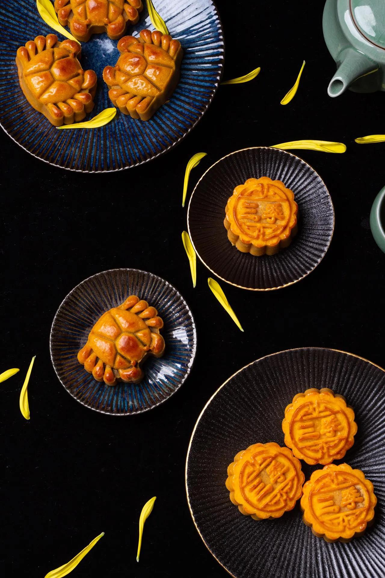 香香甜甜的月饼,中秋月饼壁纸