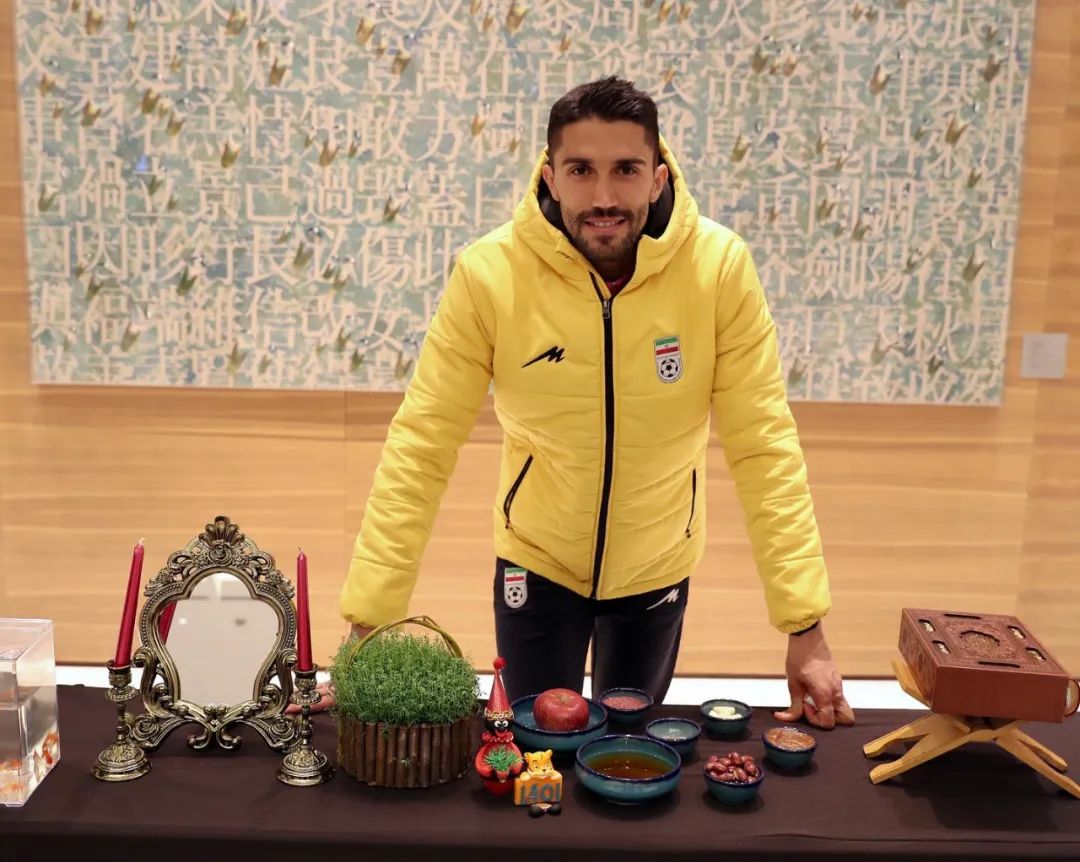 喜欢伊朗的守门员塞伊德·侯赛因，古波斯类型的帅哥