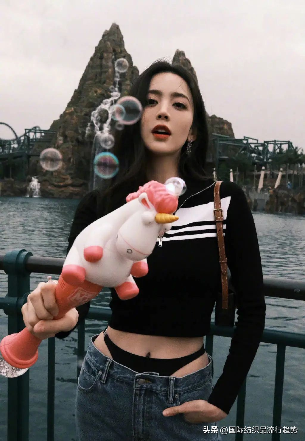 娜扎潮裤,娜扎束脚哈伦裤