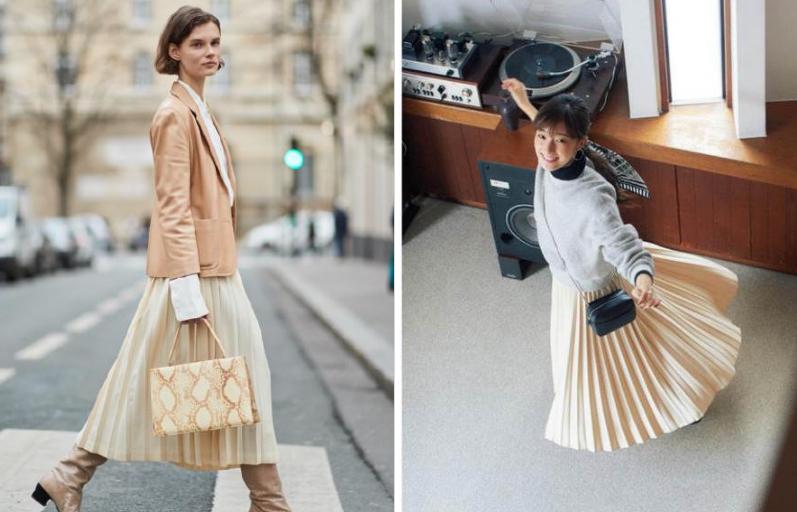 什么样的百褶裙最好看秋冬季,百褶裙适合多大的年龄穿