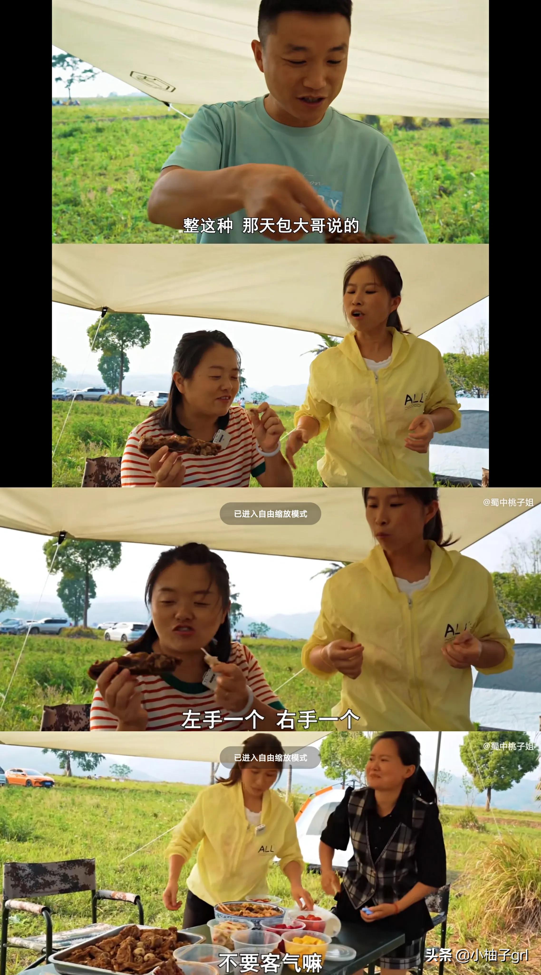 自媒体大咖之间的关系大揭秘桃子姐和幺弟妞妞和农村和小燕子