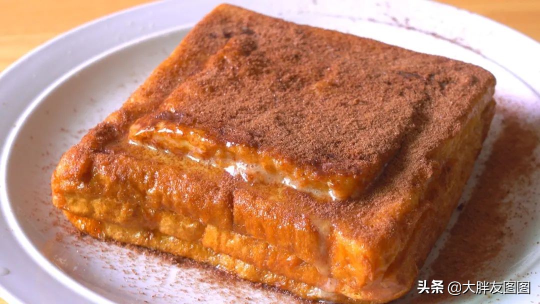 港式甜品奶露多士做法,港式漏奶华做法