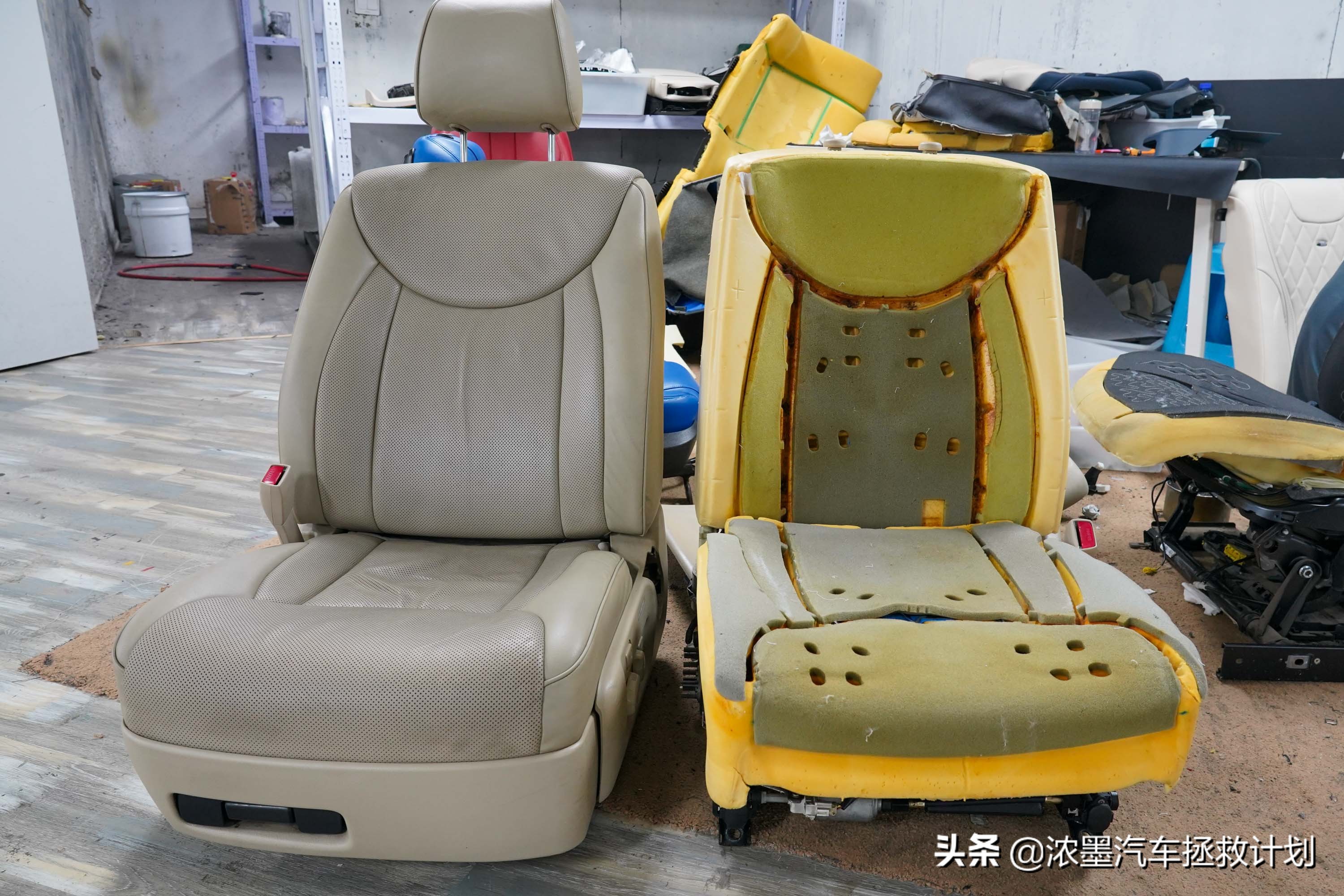 05款雷克萨斯ls430翻新修复,雷克萨斯ls430深度翻新解析