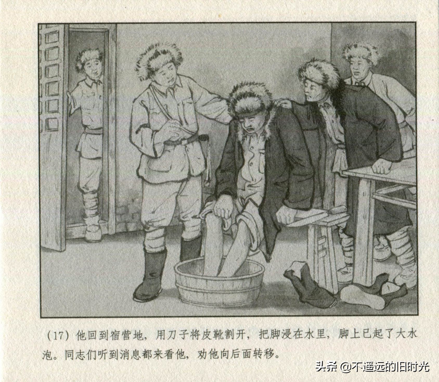 钢铁的意志朗诵稿图片,钢铁的意志绘画作品