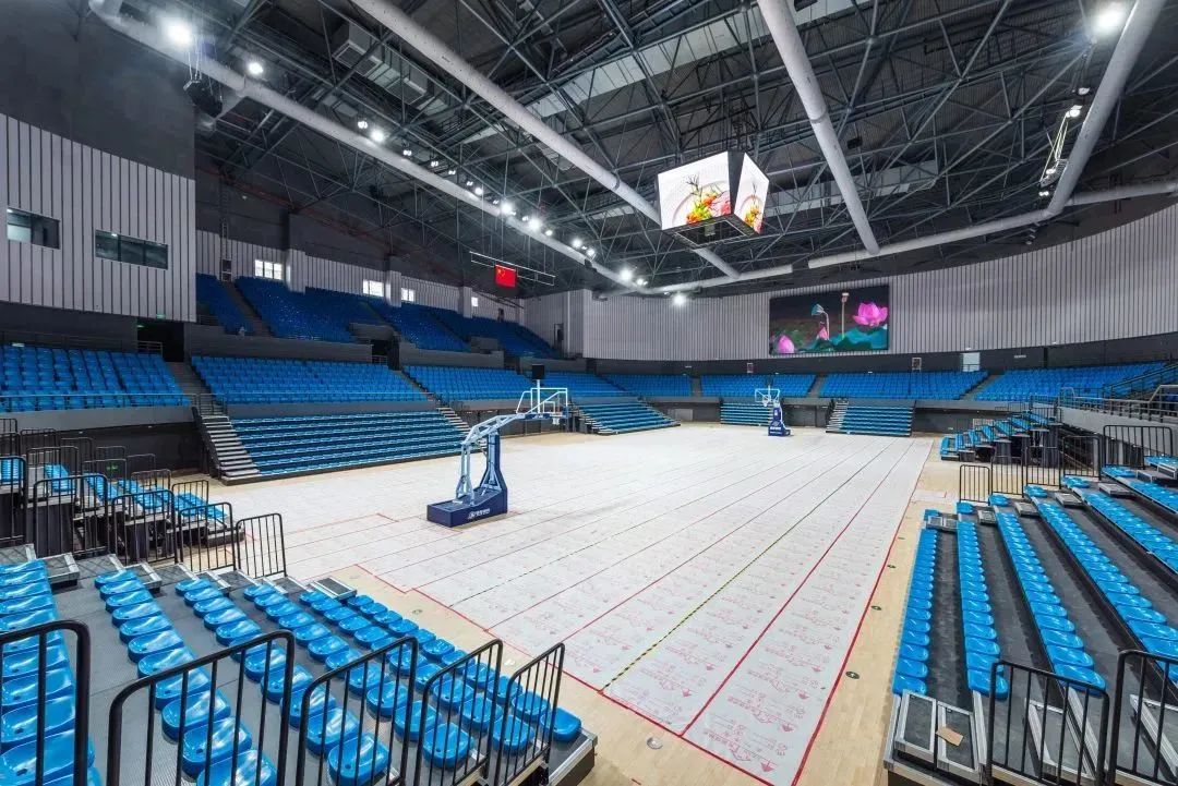 北航中法航空学院体育馆全面建成！