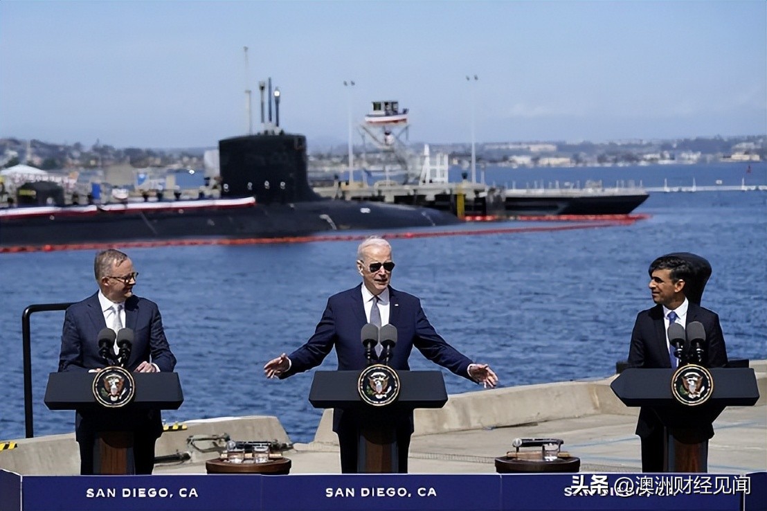 美英向澳出售核潜艇真正原因,澳大利亚花多少买美国核潜艇