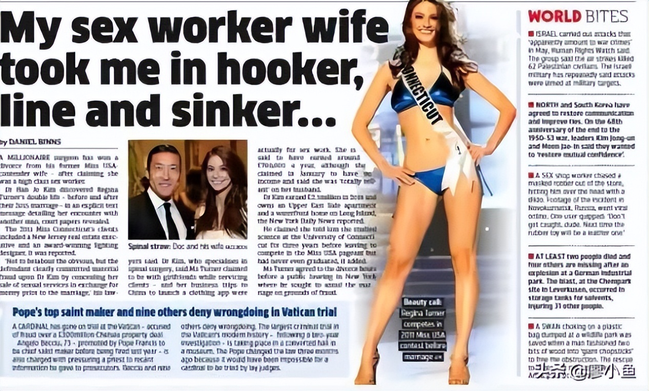 美籍亚医年入320万美金,妻子却飞往世界各地做应召女郎,缺钱?