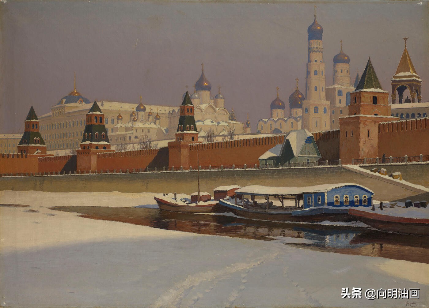 美国俄罗斯中国油画,俄罗斯大师油画作品欣赏