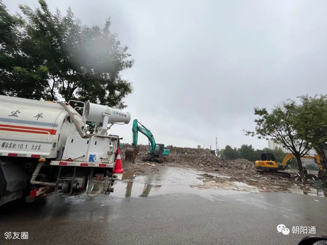 朝阳这个酒店竟然被拆了！