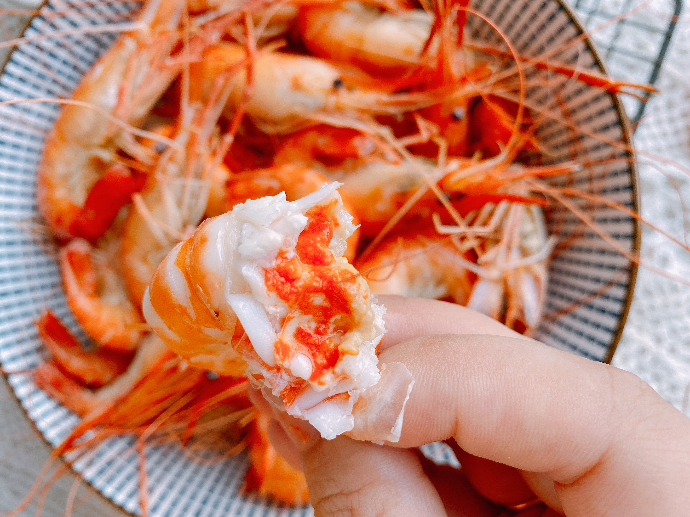 干货淡水虾怎么吃才好吃呢,大草虾怎样搞才干净美味