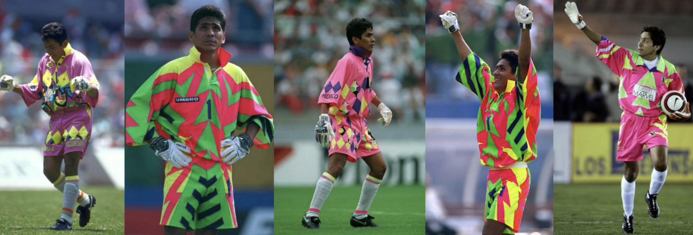 今天再也看不到的那些个性门将，以及他们艳丽的比赛服