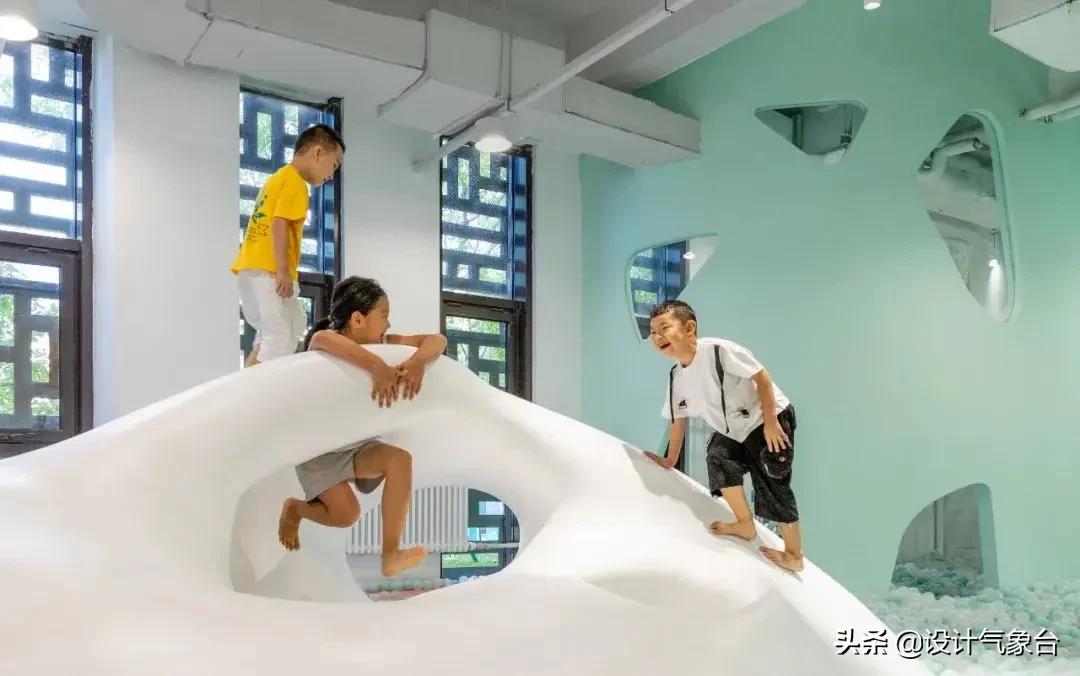 滑梯儿童房间小空间设计,室内儿童游乐场如何设计