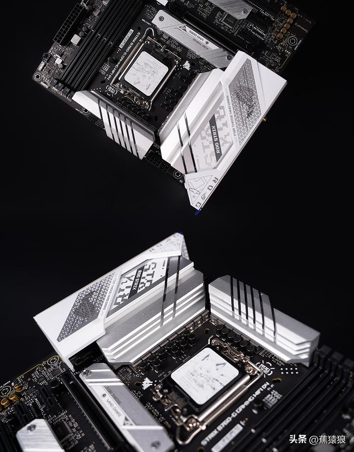 代码36KROGB760-GTUF4070TI，简约黑白调AKLLAA6MMATX机箱装机秀