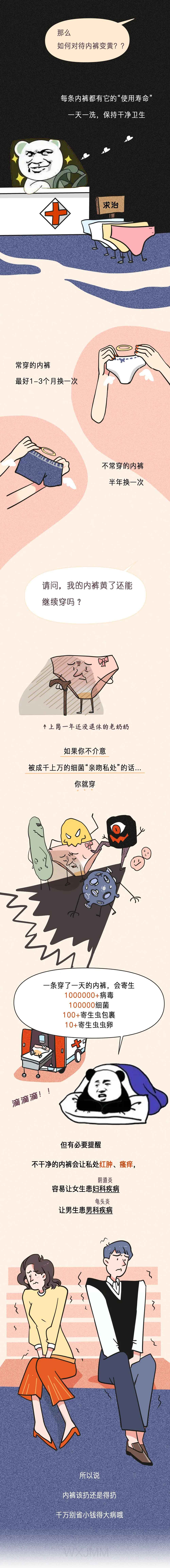 女裤黄黄的是什么原因,女裤上发黄有异味什么原因