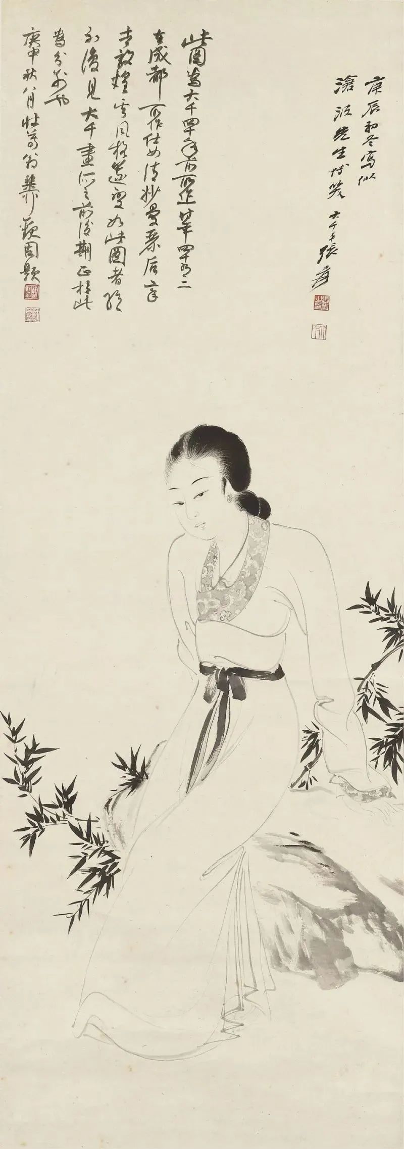 张大千最好的4幅画,盘点张大千的50幅作品